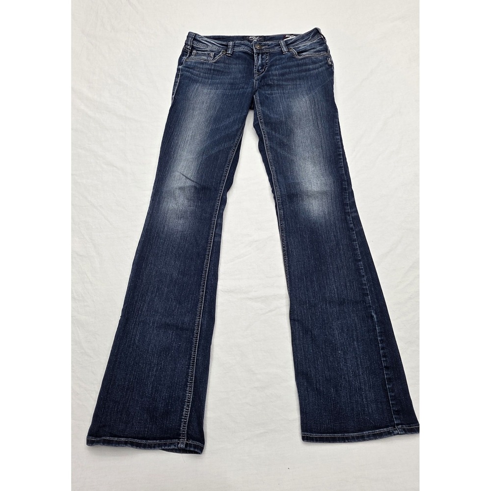 Silver Jeans Co. Aiko Mid Moot Super Stretch Women's Jeans‎ Size W30/L35